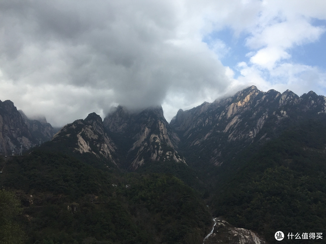 风雨中的黄山风景（留有遗憾，期待下次旅行）