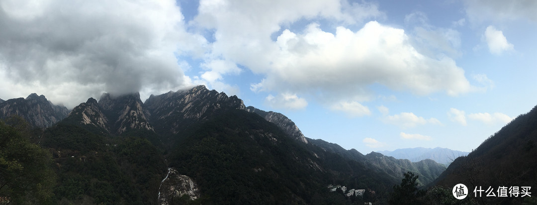 风雨中的黄山风景（留有遗憾，期待下次旅行）