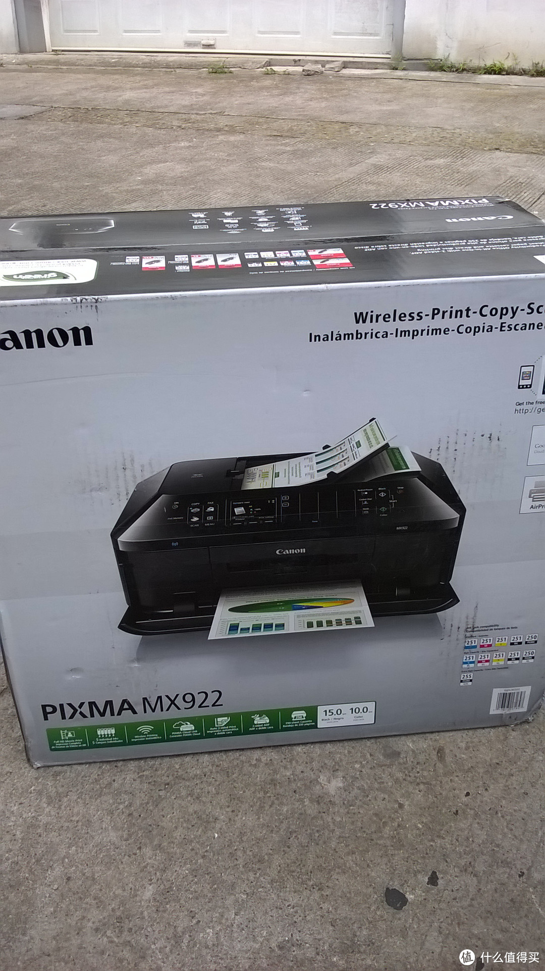 Canon 佳能 PIXMA MX922 彩色喷墨一体机的使用报告