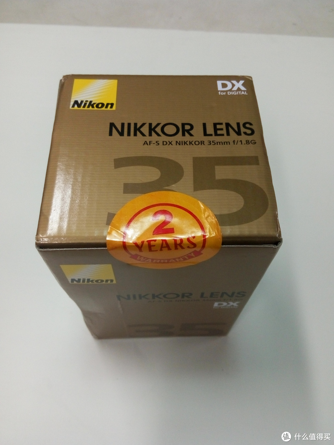 Nikon 尼康 AF-S DX 35mmf/1.8G标准镜头 开箱晒单