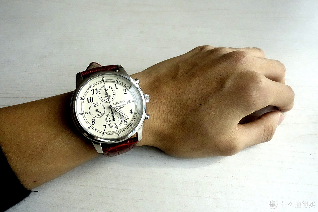 穷也是可以玩表的——SEIKO 精工 Chronograph 系列SNDC33 男款腕表晒单体验