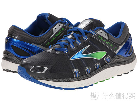 Brooks 布鲁克斯 transcend2 跑鞋 红蓝 两双（多图）