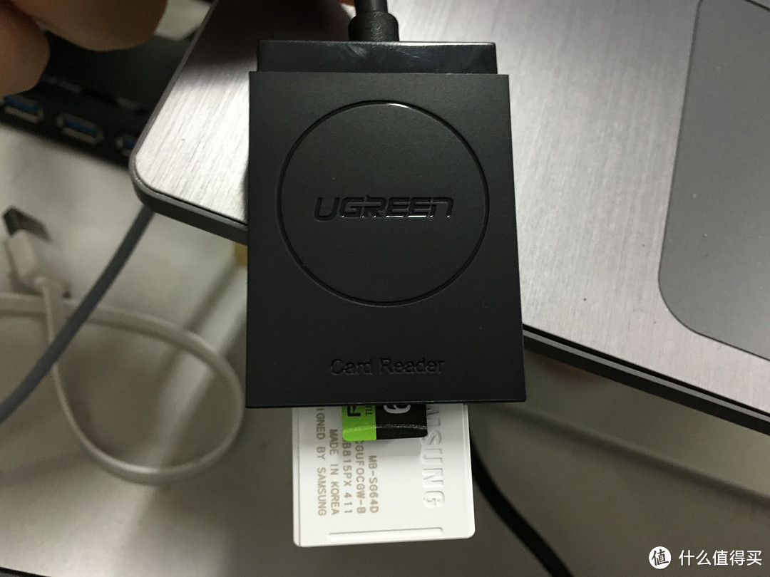 UGREEN 绿联 20250 USB3.0 读卡器和退休的品胜TS-E048