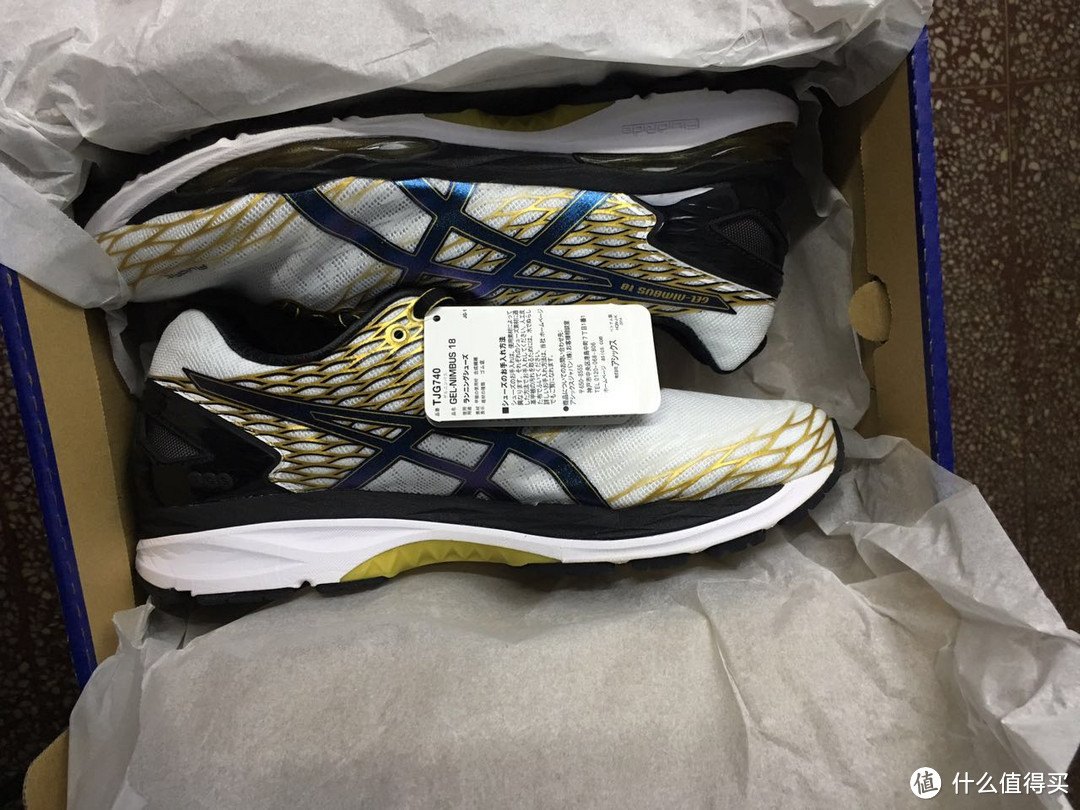 以跑步的名义买买买，日淘ASICS 亚瑟士 Nimbus18开箱试跑