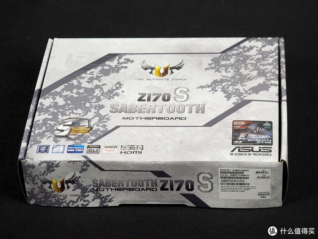 白色恋歌—— ASUS 华硕 Z170 Sabertooth + 白色特别版Nano装机体验