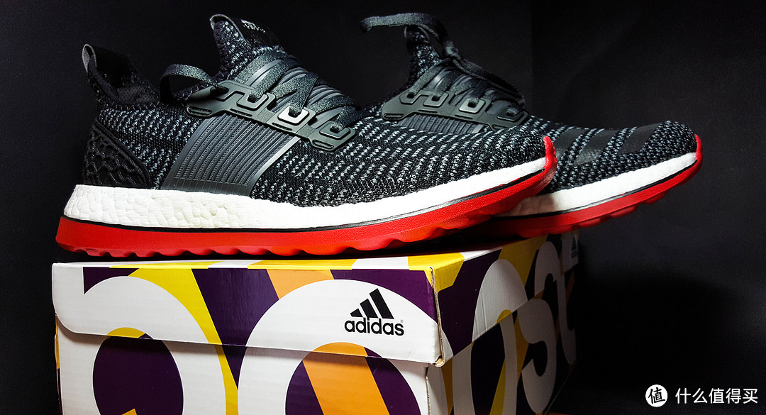 #本站首晒# 跟风过过脚瘾——Adidas 阿迪达斯 Pure Boost ZG 男子跑鞋