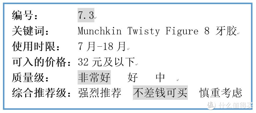 包括使用时限、可入价格和质量级