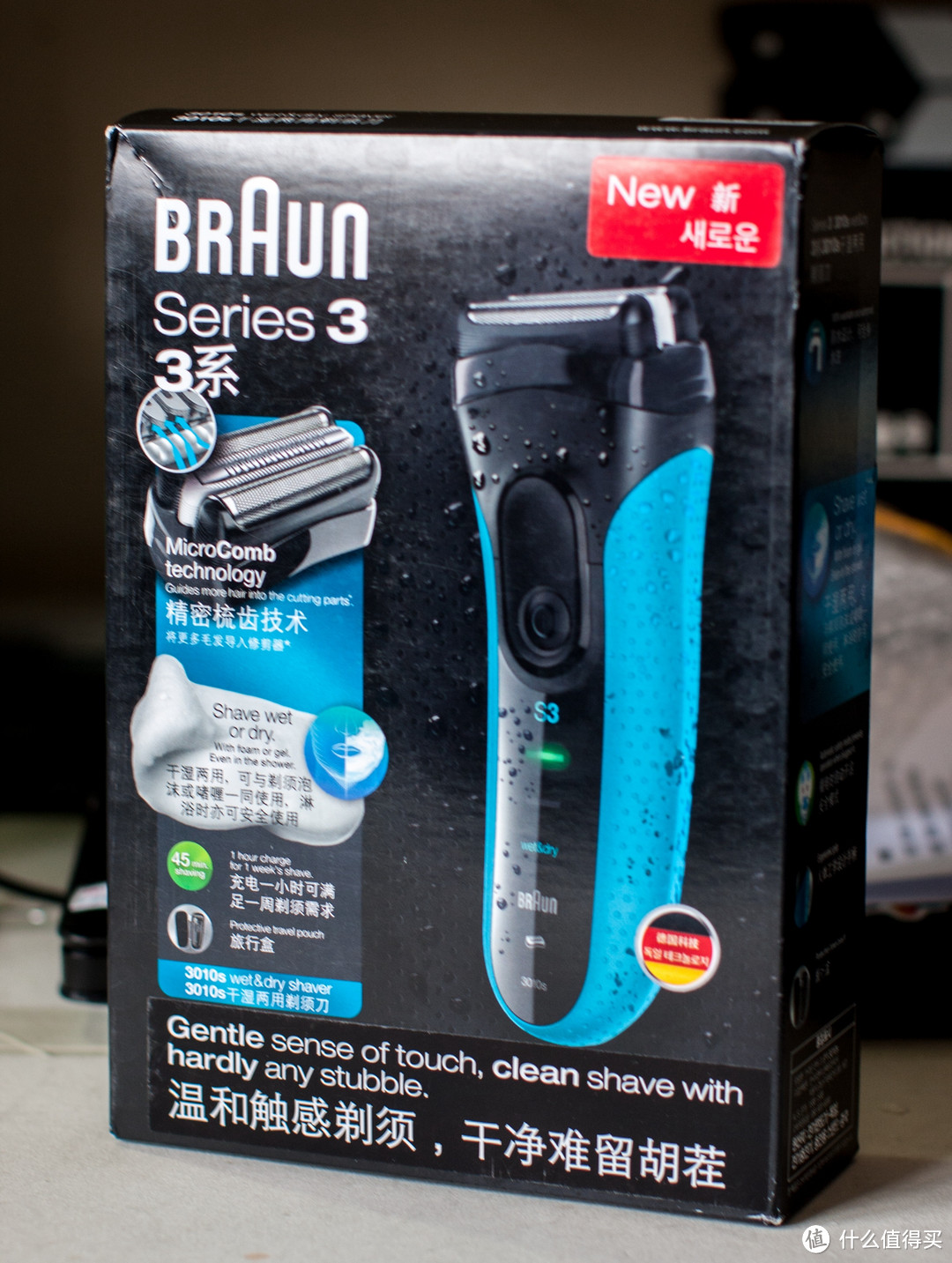 清爽剃须新体验——BRAUN 博朗 3010s 电动剃须刀