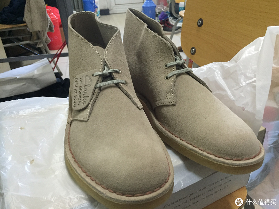 Shoebuy购入：Clarks 其乐 Originals Desert Boot男款沙漠靴 开箱