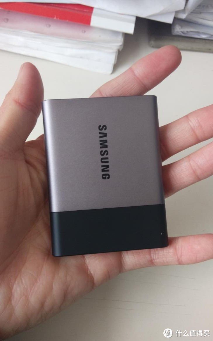 SAMSUNG 三星 T3 500G SSD硬盘开箱