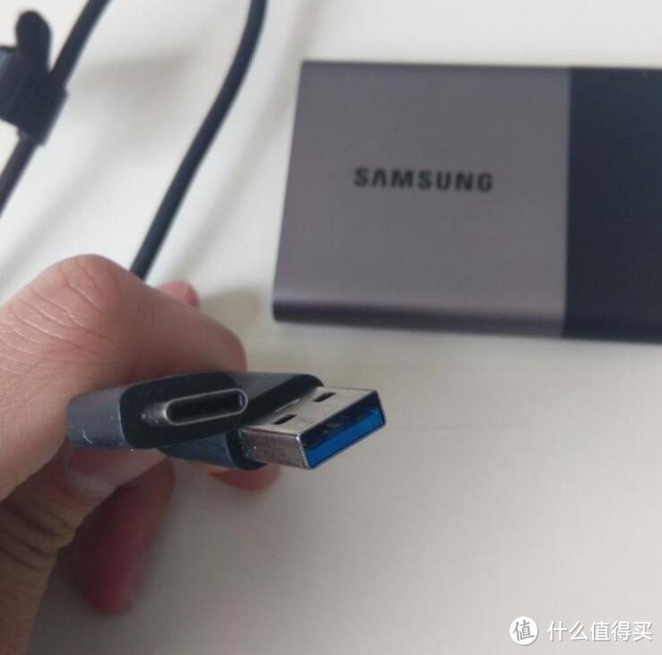 SAMSUNG 三星 T3 500G SSD硬盘开箱