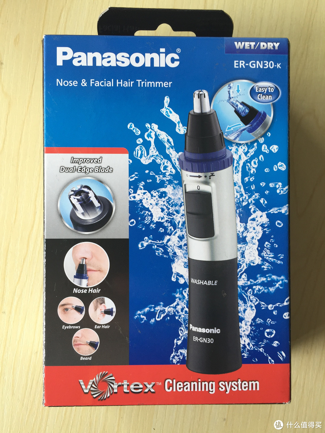 第一次美亚直邮：Panasonic 松下 ER-GN30-K 干湿两用毛发修剪器