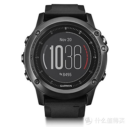 GARMIN 佳明  fenix3 对比 fenix3 hr