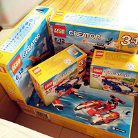 三岁小宝的玩具伙伴们 篇一：英国亚马逊直邮 LEGO 乐高 Creator系列 若干小件