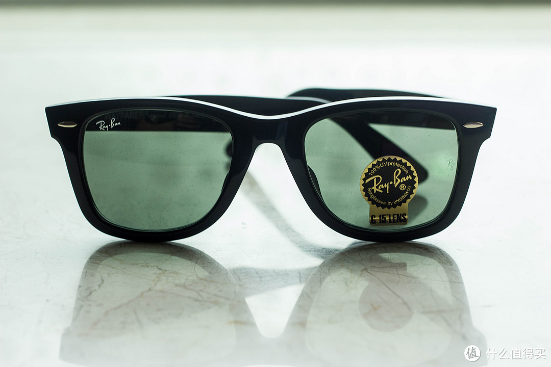 RayBan 雷朋 2140F 复古太阳镜 开箱（附与RB3016的对比）