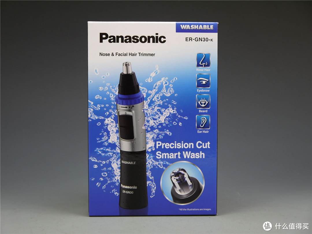 松下 Panasonic 鼻毛耳毛修剪器 ER-GN30 黑色