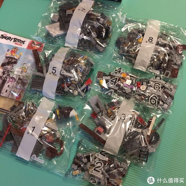 lego 乐高 75826 愤怒的小鸟大电影 猪王城堡