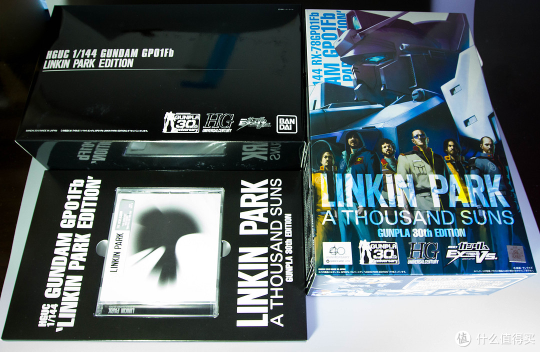 为了信仰： Linkin Park X GUNDAM A Thousand Suns 开箱素组