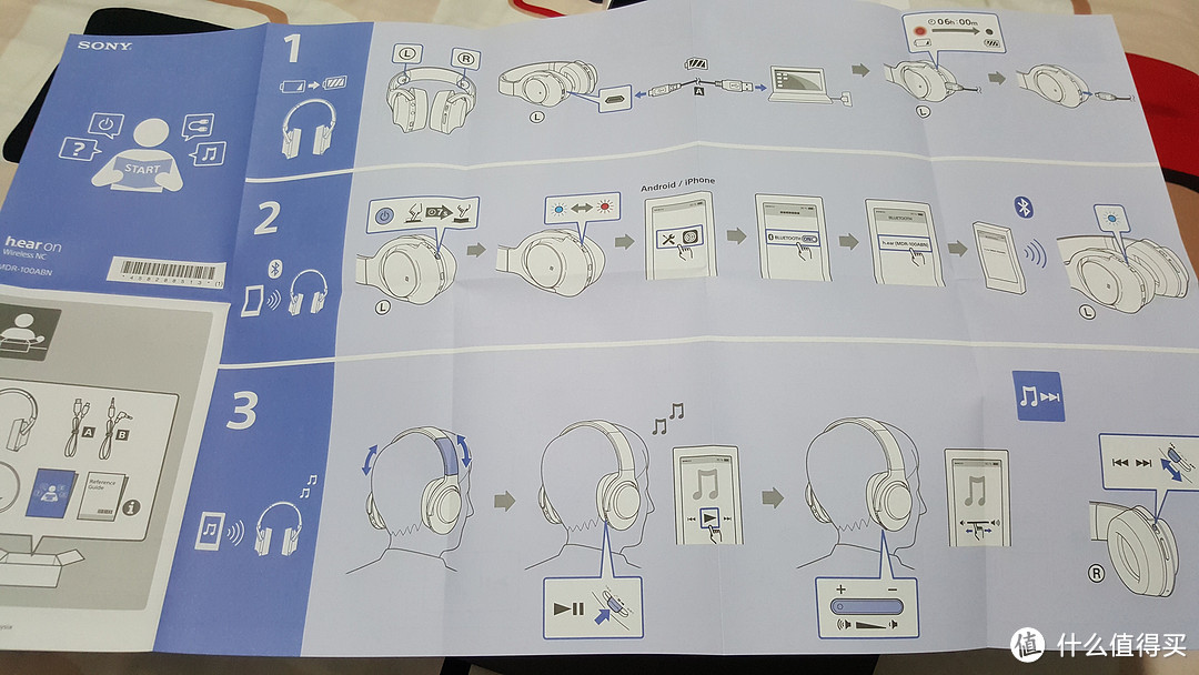 明明可以靠颜值，偏偏要拼实力——SONY 索尼 MDR-100ABN蓝牙降噪耳机开箱+简评