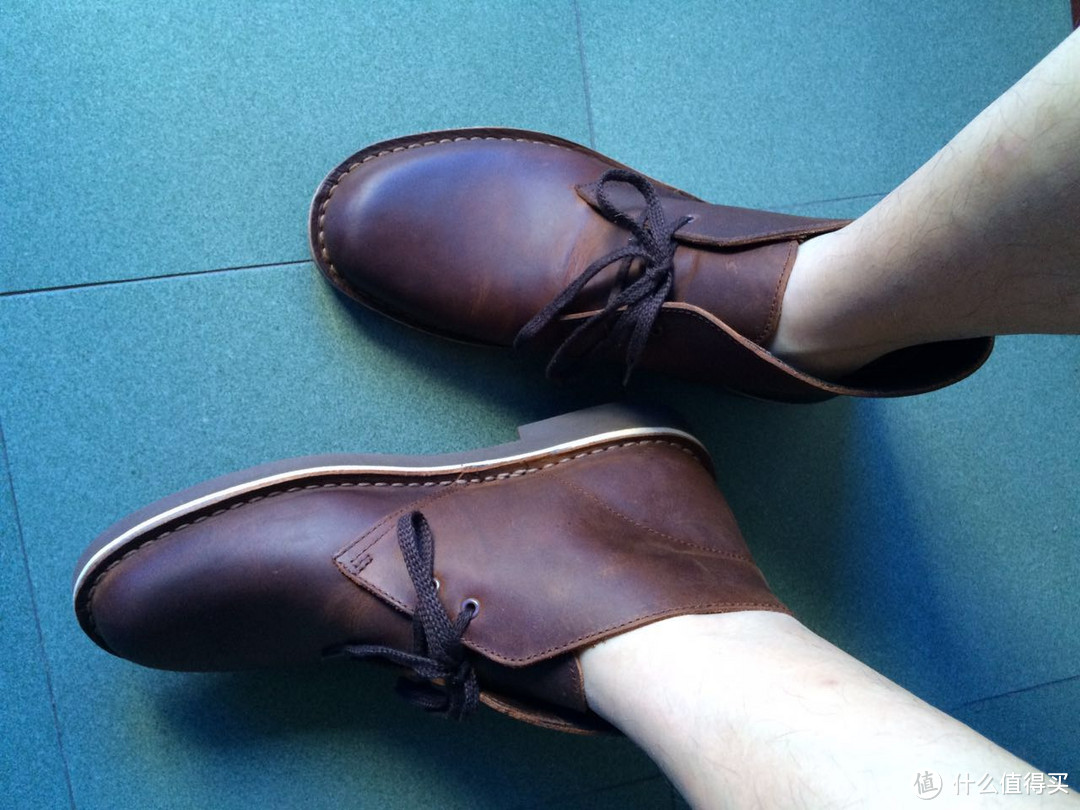 显旧的 Clarks 其乐 Bushacre 2 沙漠靴晒单