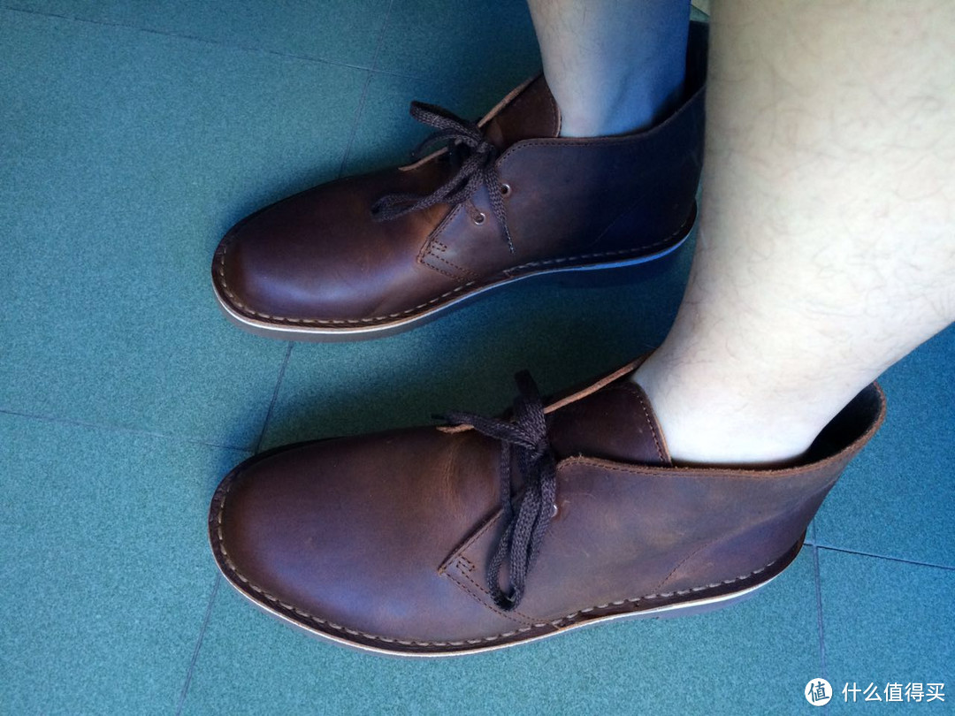 显旧的 Clarks 其乐 Bushacre 2 沙漠靴晒单