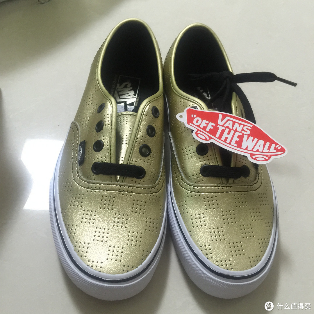 Vans 50周年黑金系列小金鞋