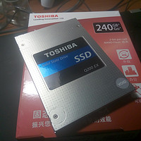 笔记本的全固态升级——TOSHIBA 东芝 Q200EX 240G ssd固态硬盘体验