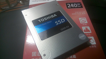 笔记本的全固态升级——TOSHIBA 东芝 Q200EX 240G ssd固态硬盘体验