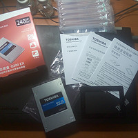 东芝Q200 EX系列 固态硬盘开箱展示(包装|外壳|序列号|说明书)