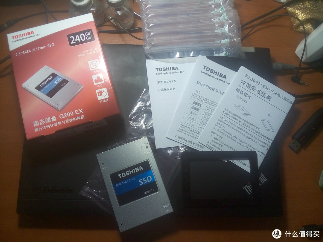 笔记本的全固态升级——TOSHIBA 东芝 Q200EX 240G ssd固态硬盘体验