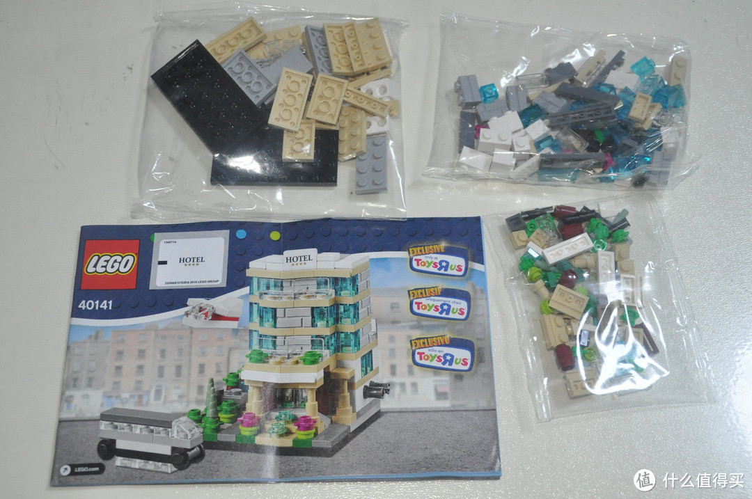 #本站首晒# LEGO 2015玩具反斗城限定迷你建筑 40141 40142 40143 40144