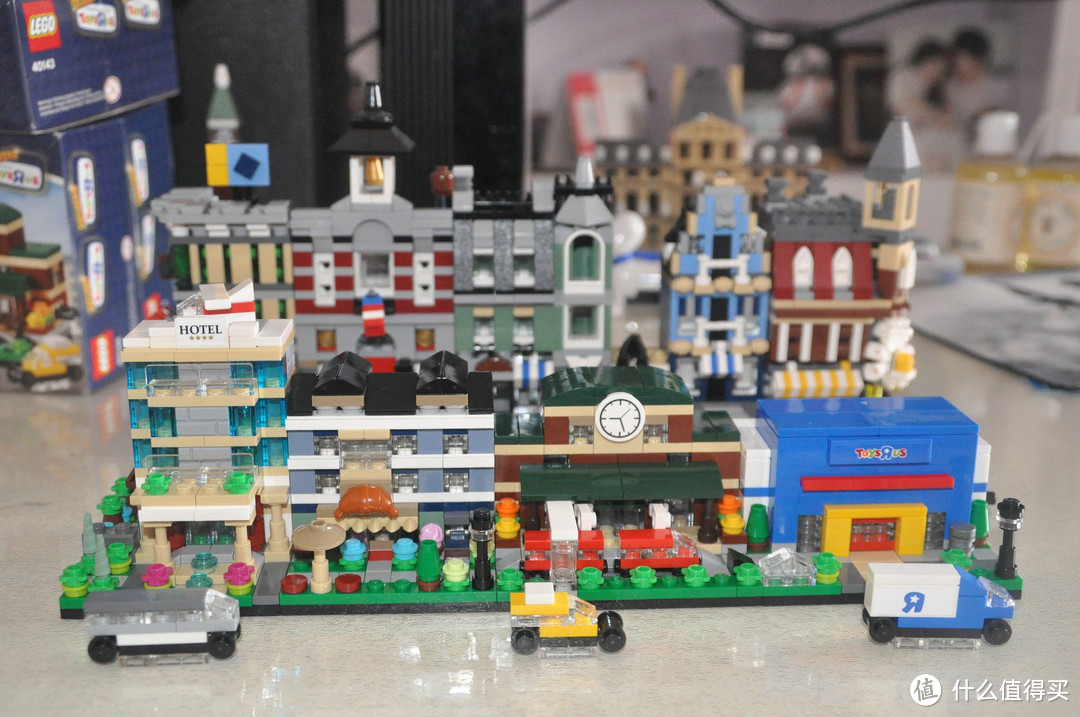 #本站首晒# LEGO 2015玩具反斗城限定迷你建筑 40141 40142 40143 40144