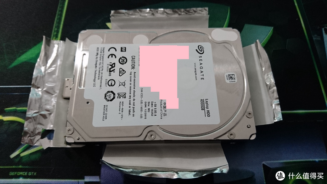 空间不足？拆盘来凑:SEAGATE 希捷 2.5寸 新睿品 4TB 硬盘简易拆解