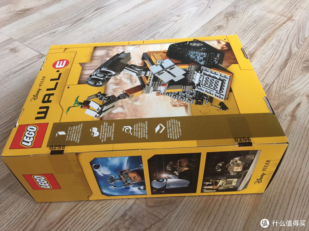 "乐高+瓦力"不可抗拒的买买买组合：LEGO21303 IDEAS系列 机器人瓦力