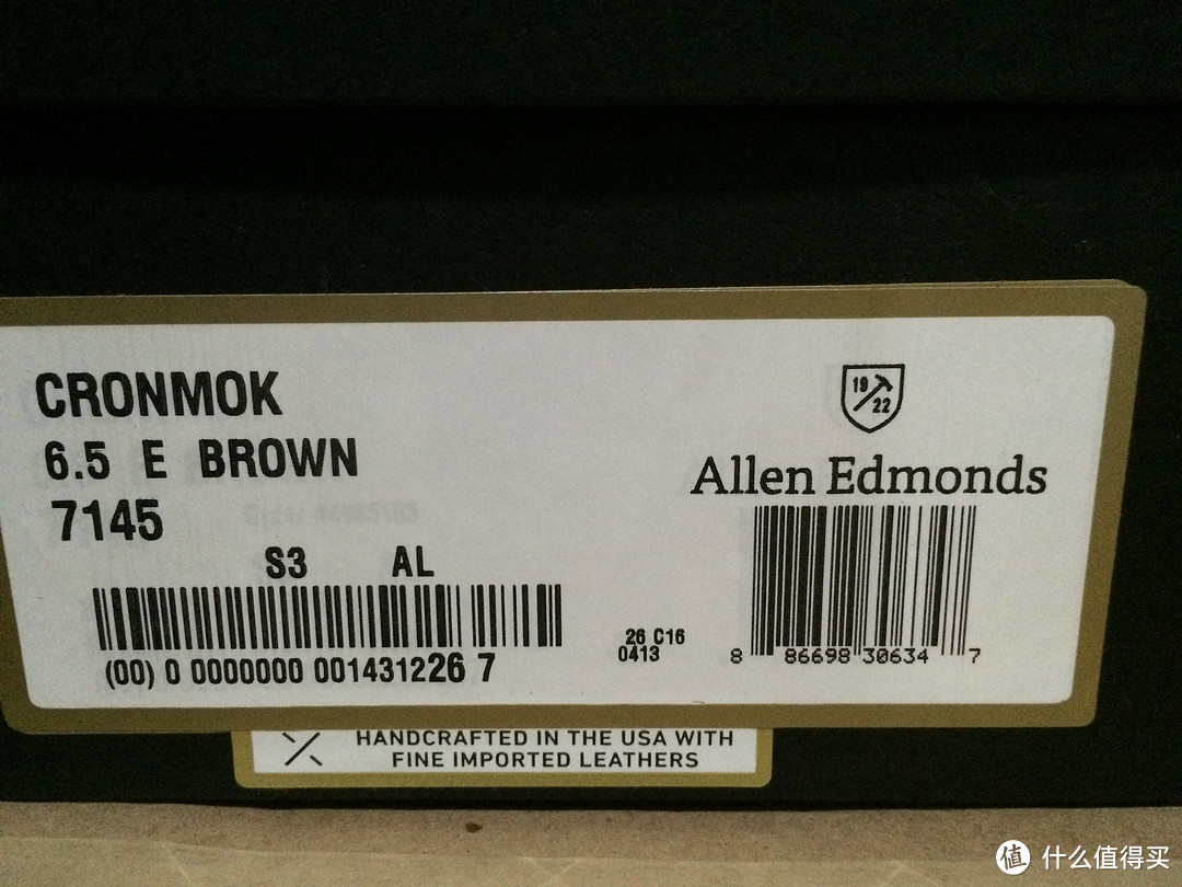 Allen Edmonds Cronmok 男士翼尖靴开箱