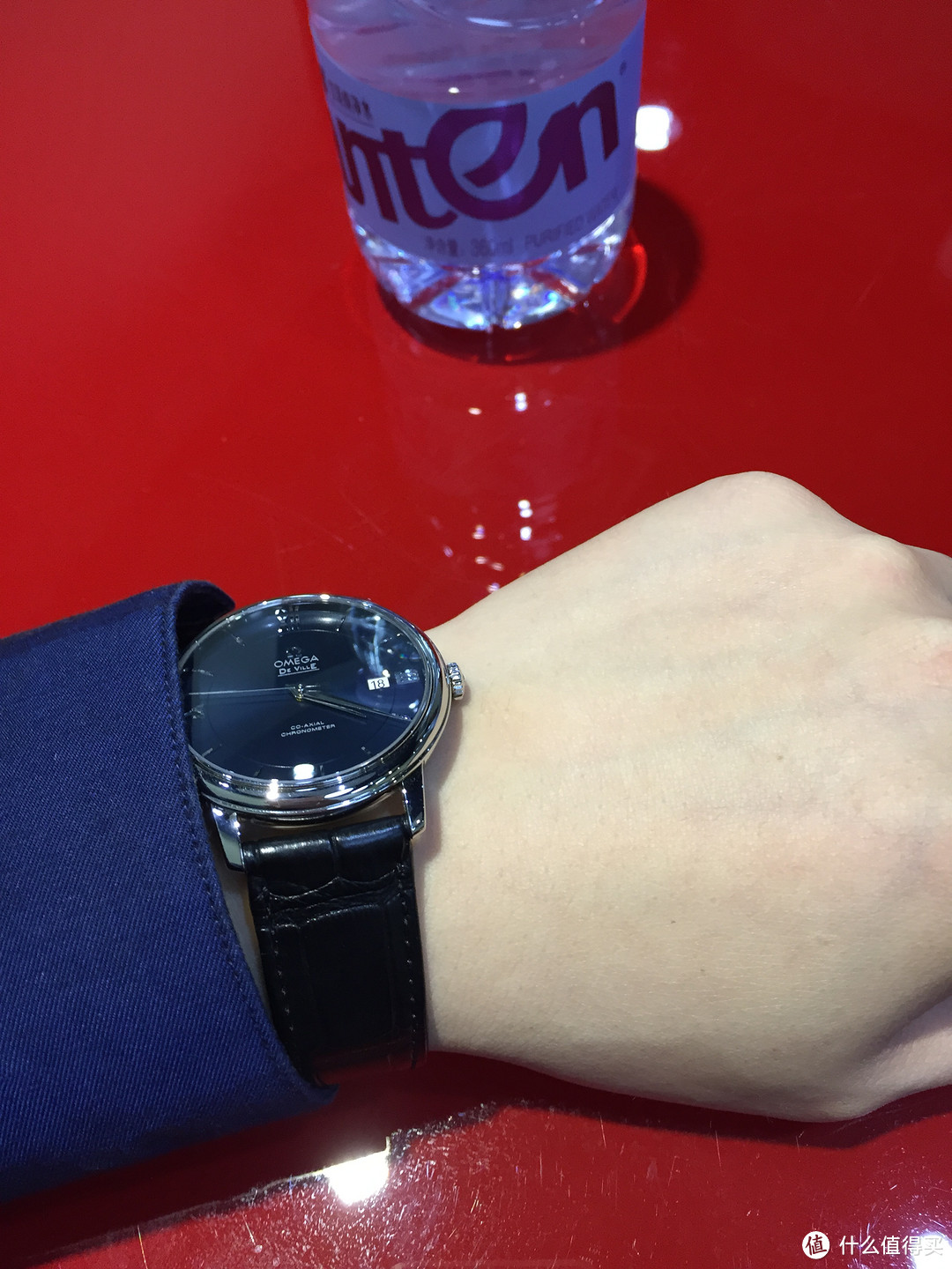 #本站首晒# OMEGA 欧米茄 De Ville Prestige  424.13.40.20.03.001 伪开箱