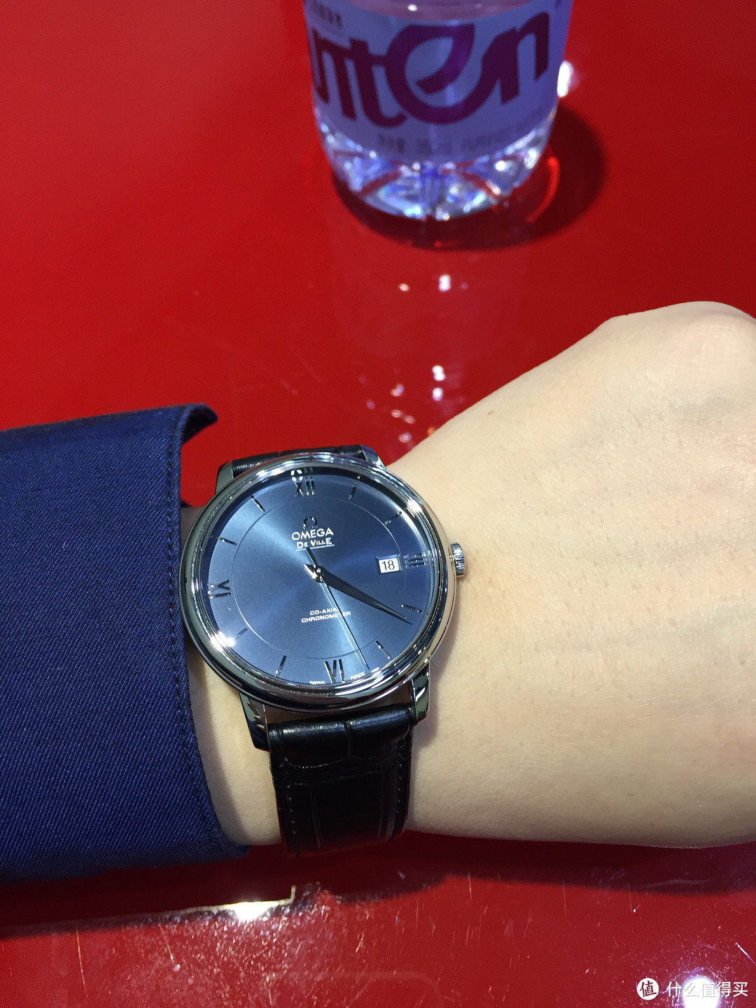 #本站首晒# OMEGA 欧米茄 De Ville Prestige  424.13.40.20.03.001 伪开箱