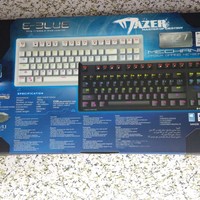 宜博 K727机械键盘开箱展示(包装|面板|灯光)