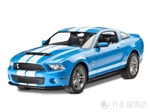 屌丝肌肉车脑残粉的首晒：REVELL 1/12 2010 Ford Shelby GT500车模