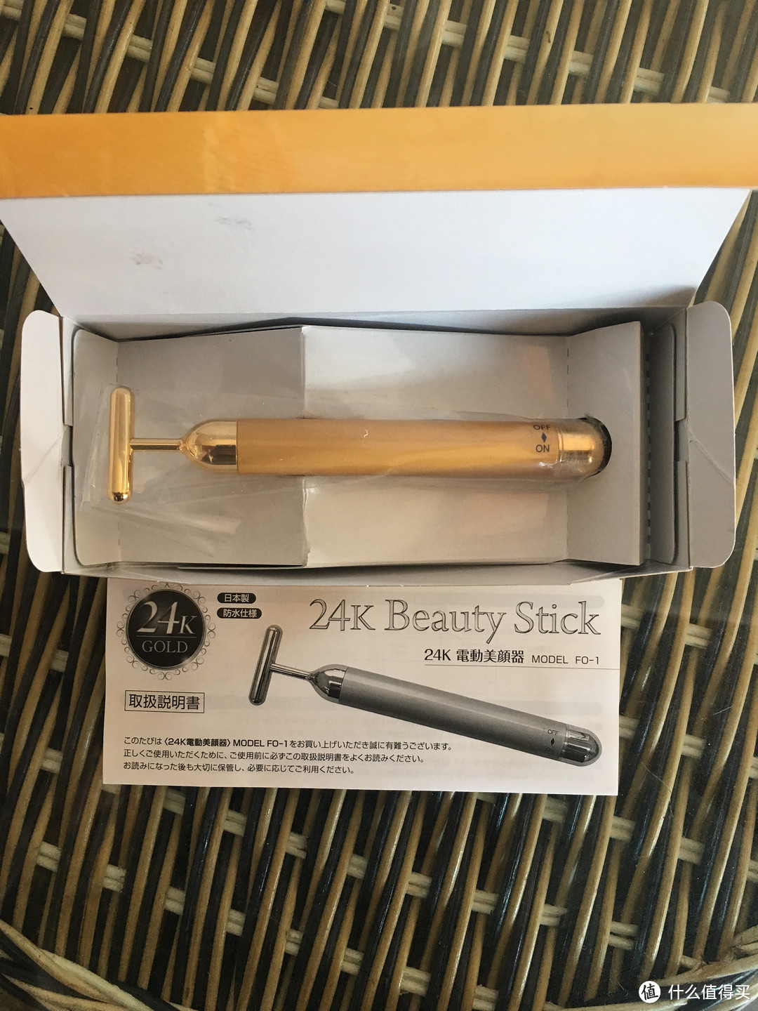 日本 Beauty Stick 24K黄金 美容按摩棒