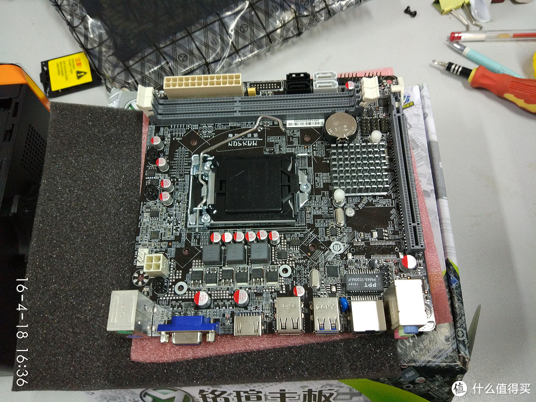 diy愛好者年度小作品 篇六:i7-4770k上迎廣巴赫小機箱,配銘瑄h81il渣