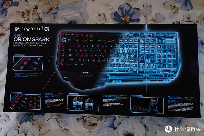 罗技g910机械键盘评测 罗技g910 Rgb旗舰跑马灯效 什么值得买