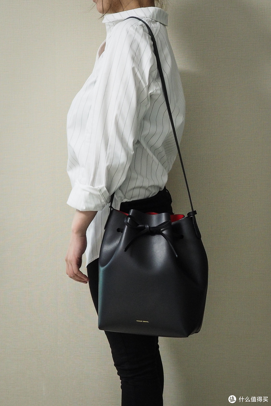 #本站首晒# 晒一晒传说中『根本买不到』的 Mansur Gavriel平价水桶包