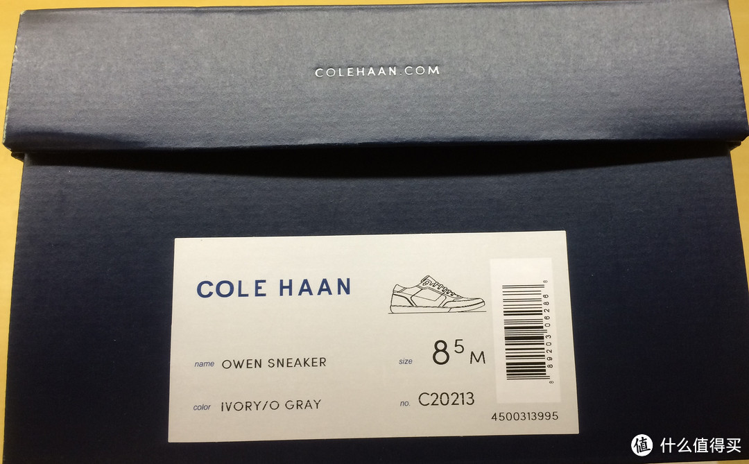 COLE HAAN 可汗 男士真皮网面板鞋