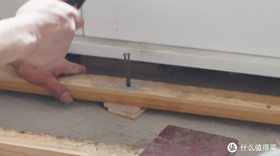 木地板施工中龙骨安装