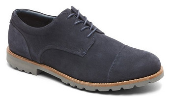 Rockport 乐步 Men's Channer Oxford 绒面男鞋