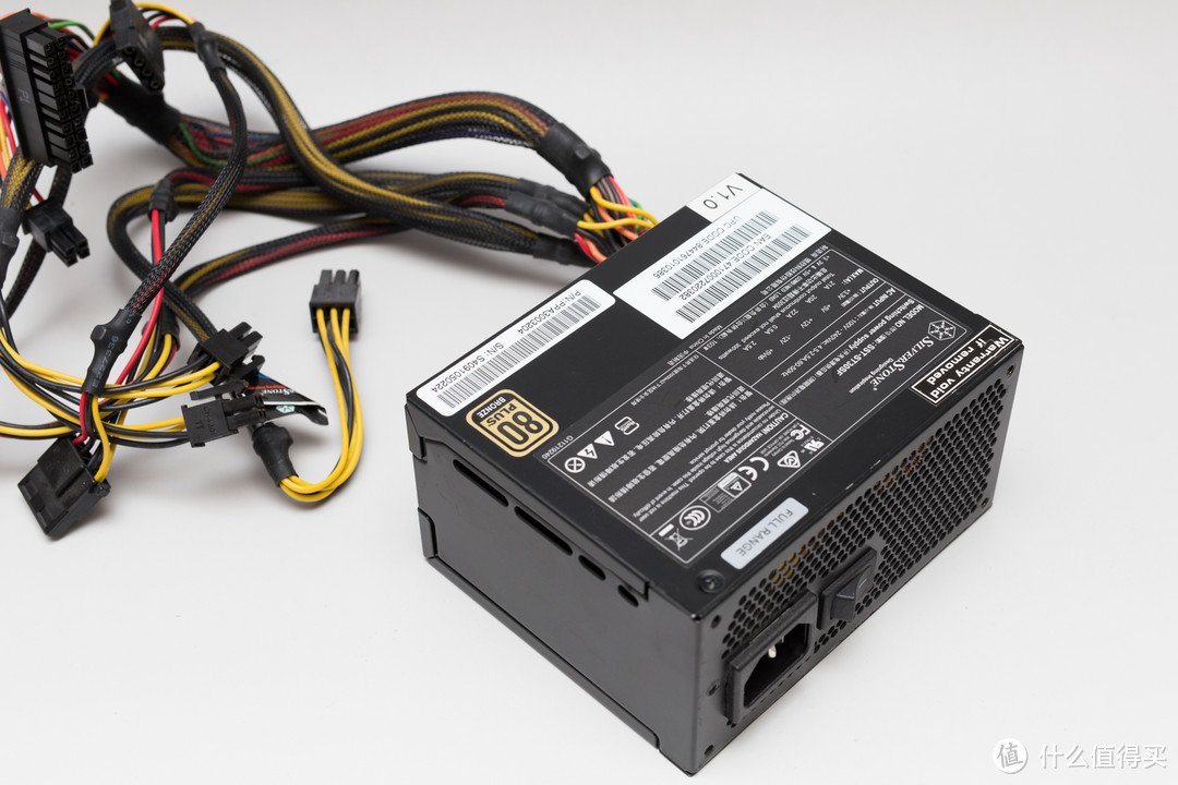 #本站首晒# 小巧玲珑好安静:CORSAIR 海盗船 SF450 SFX电源 开箱