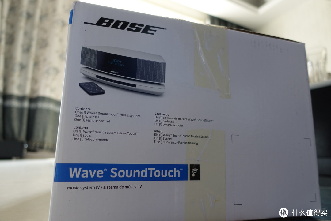 BOSE 博士 WAVE soundtouch IV 音乐系统包装箱实拍1