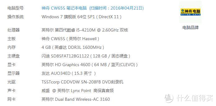 入手Hasee 神舟 战神 K640E 笔记本电脑