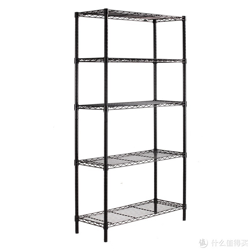 当当购HOMEPLUS 空间大师 HOM9035-5BK 家用五层架开箱